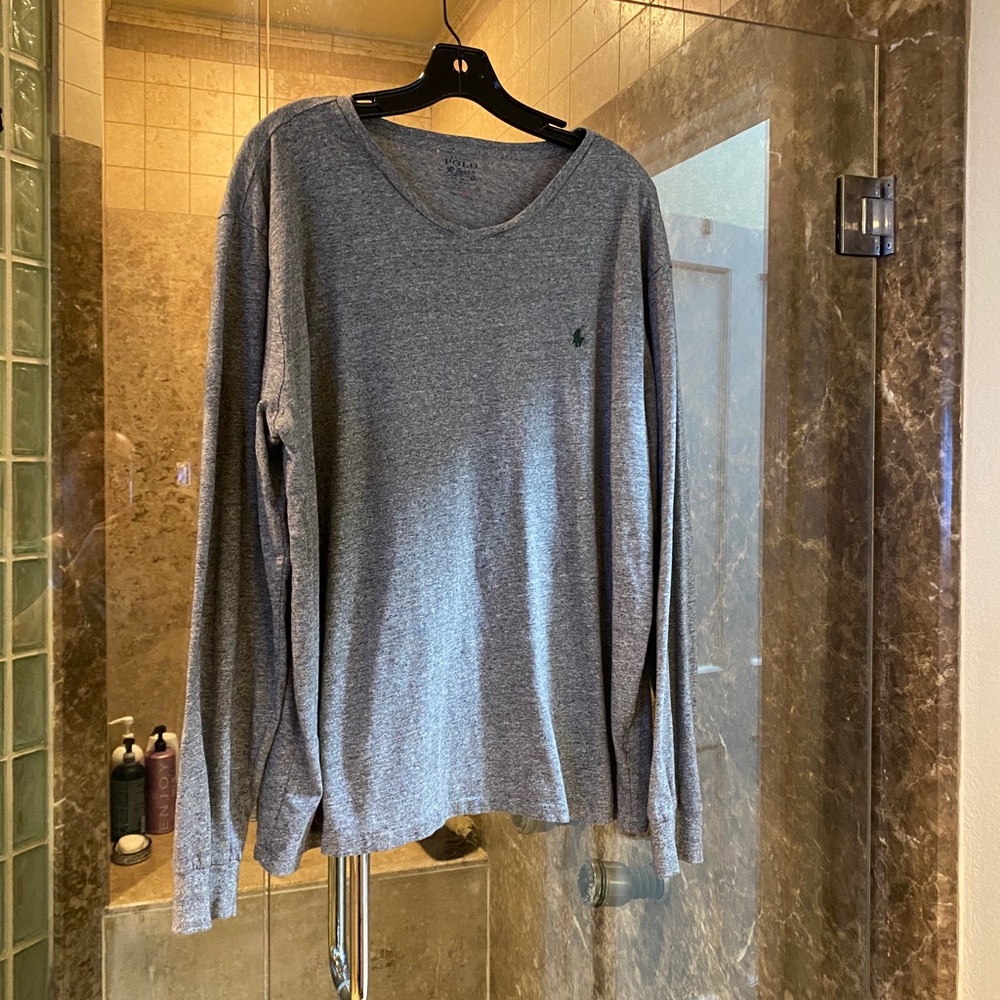 Men’s Long Sleeve Polo Tshirt